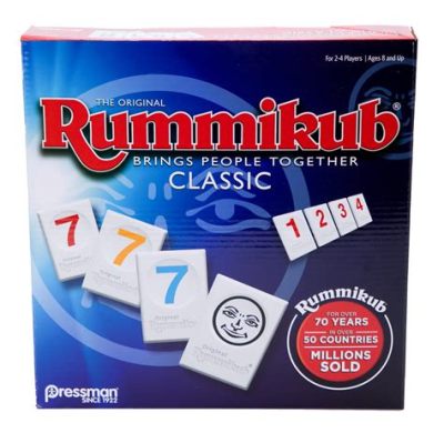 Rummikub - Klasyczna Gra Łączenia Kafelków z Elementami Strategii i Losowości!